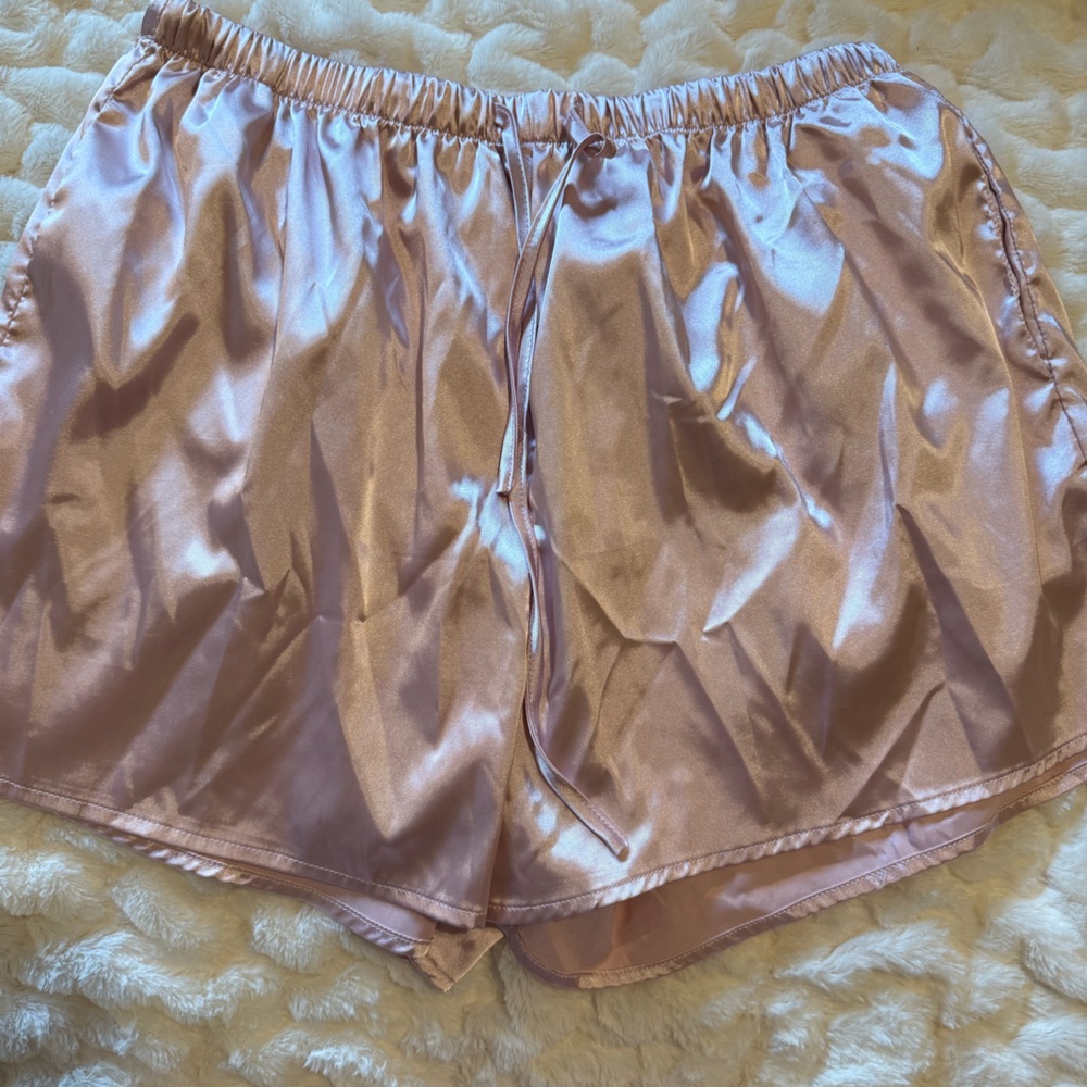 Silky Pink Shorts